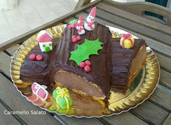 Tronchetto Di Natale Luca Montersino.Ricette Di Tronchetto Di Natale Con Crema Chocolatine Caramello Salato
